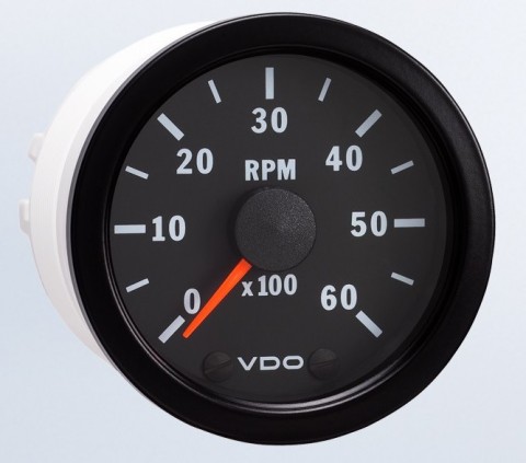 VDO 52mm Tachometer 6000rpm